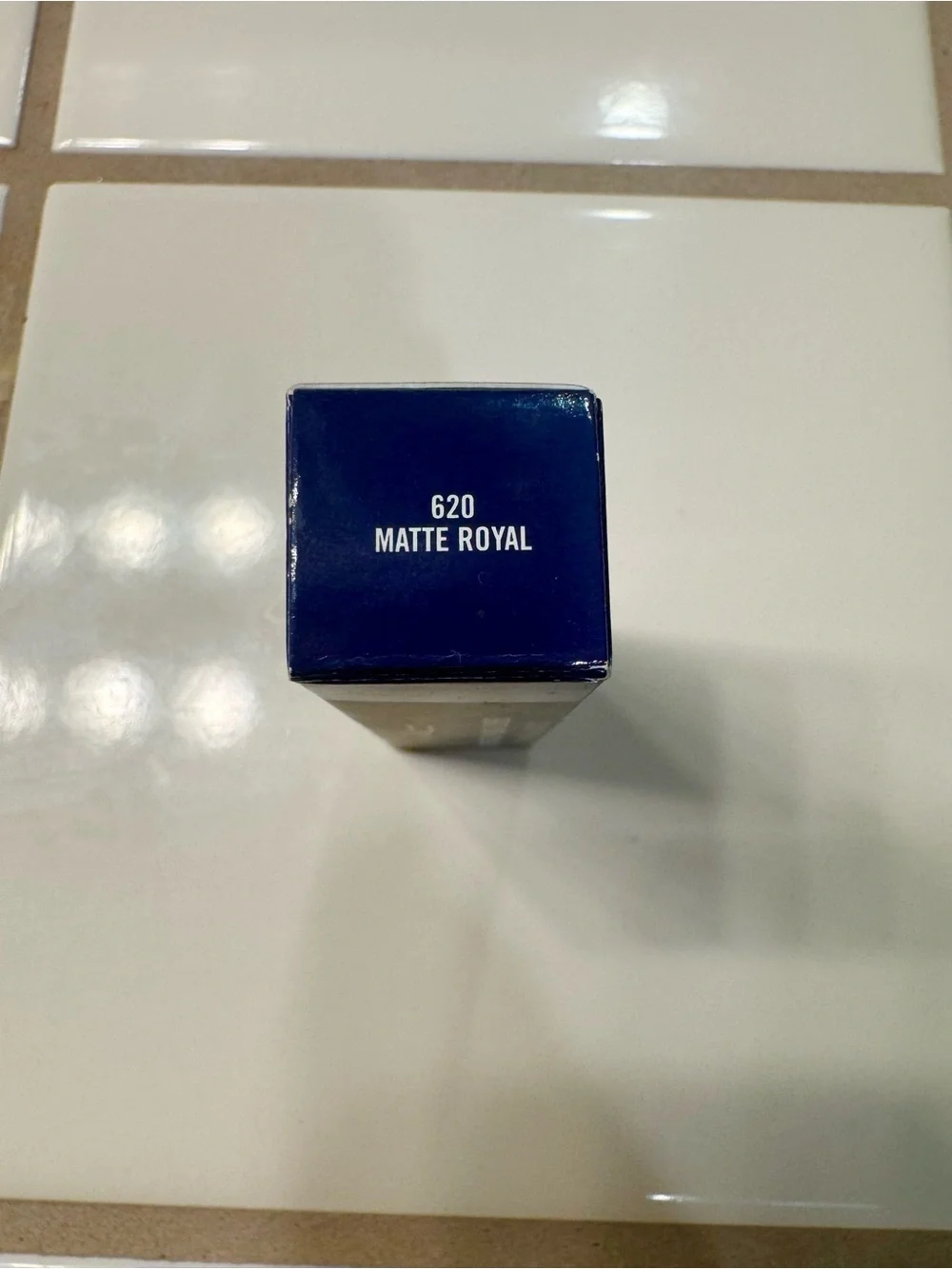 MAC Cosmetics Matte Lipstick in Deep Navy-Black Box